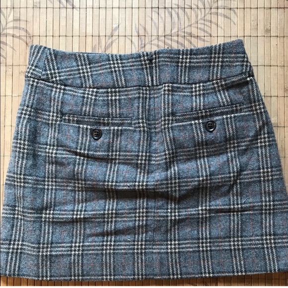 Size 0 Plaid Vintage Skirt - Picture 5 of 7